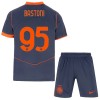 Officiële Voetbalshirt + Korte Broek Inter Milan Bastoni 95 Derde 2025-26 - Kids
